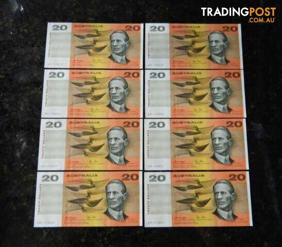 1970&amp;#39;s Australian Paper Bank Notes in AUNC