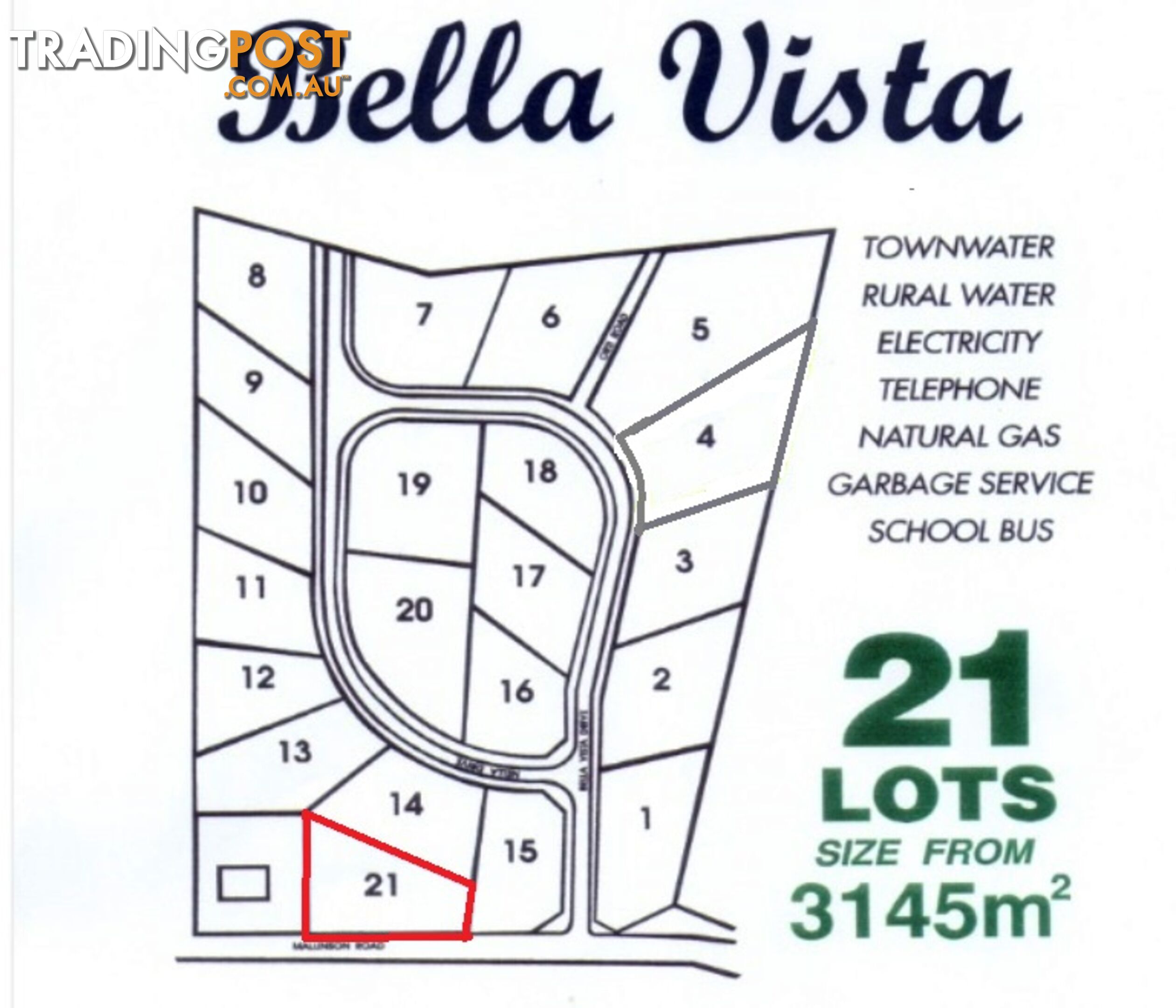 Lot 21 Bella Vista LAKE WYANGAN NSW 2680