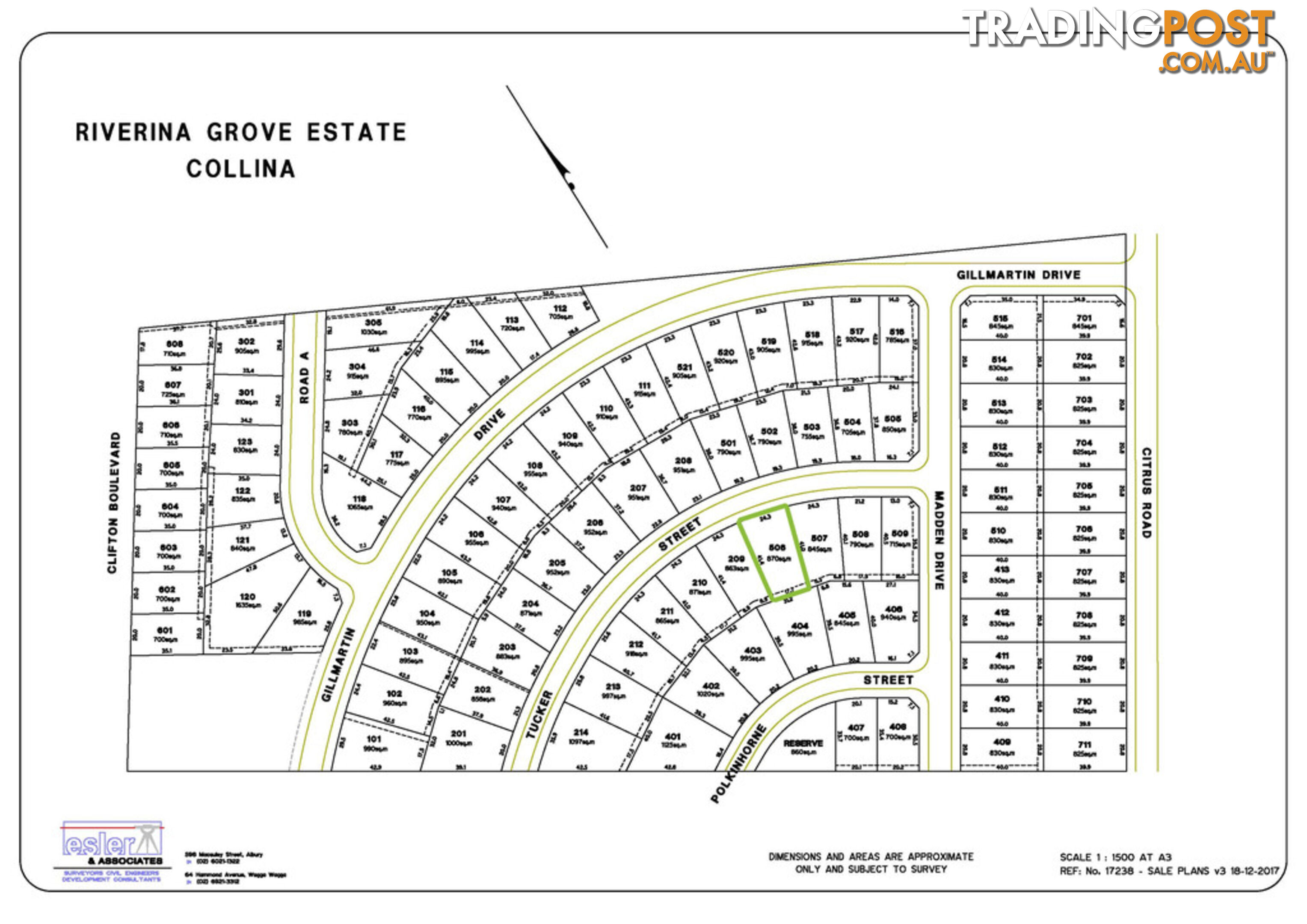 Lot 506 Tucker Street GRIFFITH NSW 2680