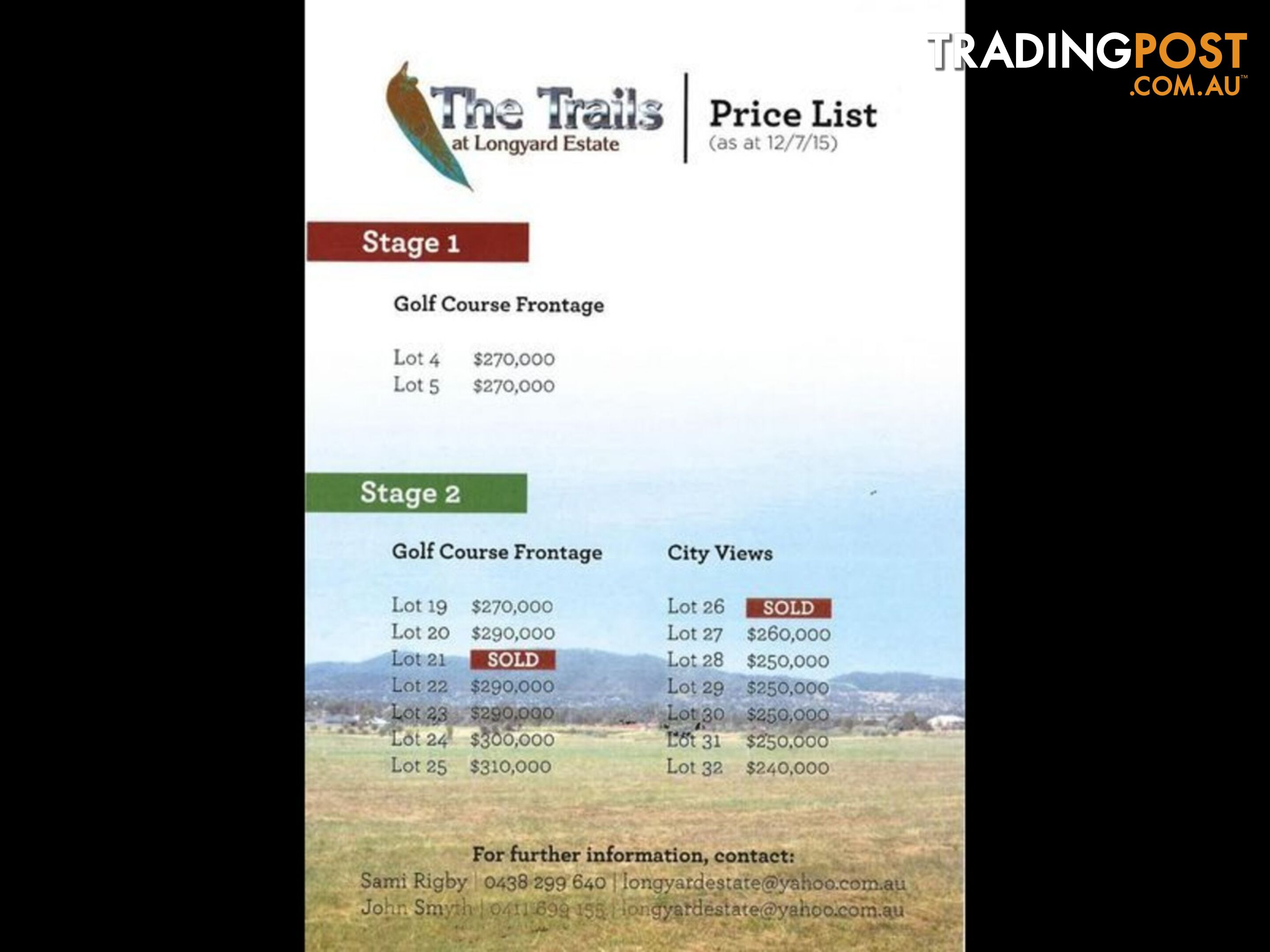 Lot Stage 2/'The Trail Rodeo Drive TAMWORTH NSW 2340