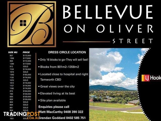 Lot 12/'Bellevue Oliver Street TAMWORTH NSW 2340