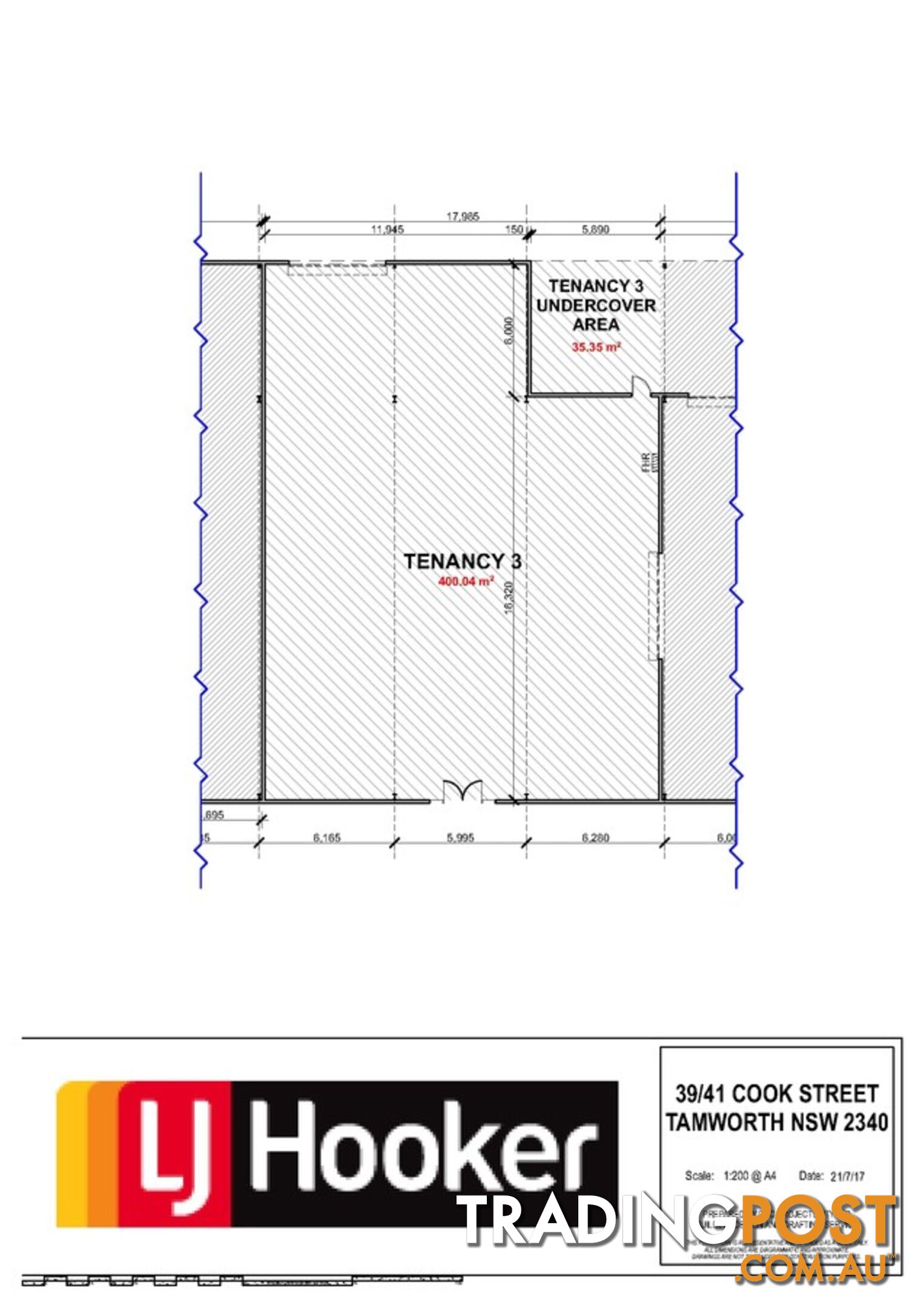 39-41 Cook Street (Cnr Hume Street) TAMWORTH NSW 2340