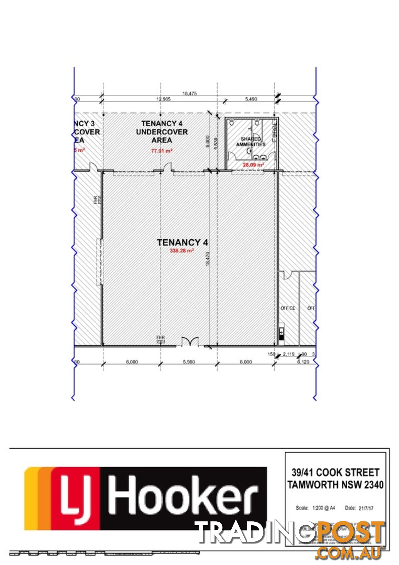 39-41 Cook Street (Cnr Hume Street) TAMWORTH NSW 2340