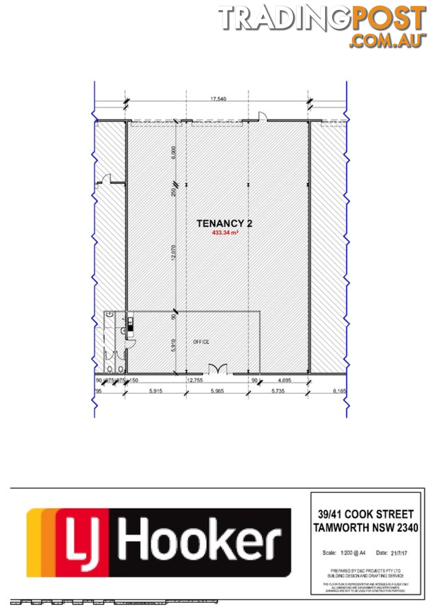 39-41 Cook Street (Cnr Hume Street) TAMWORTH NSW 2340