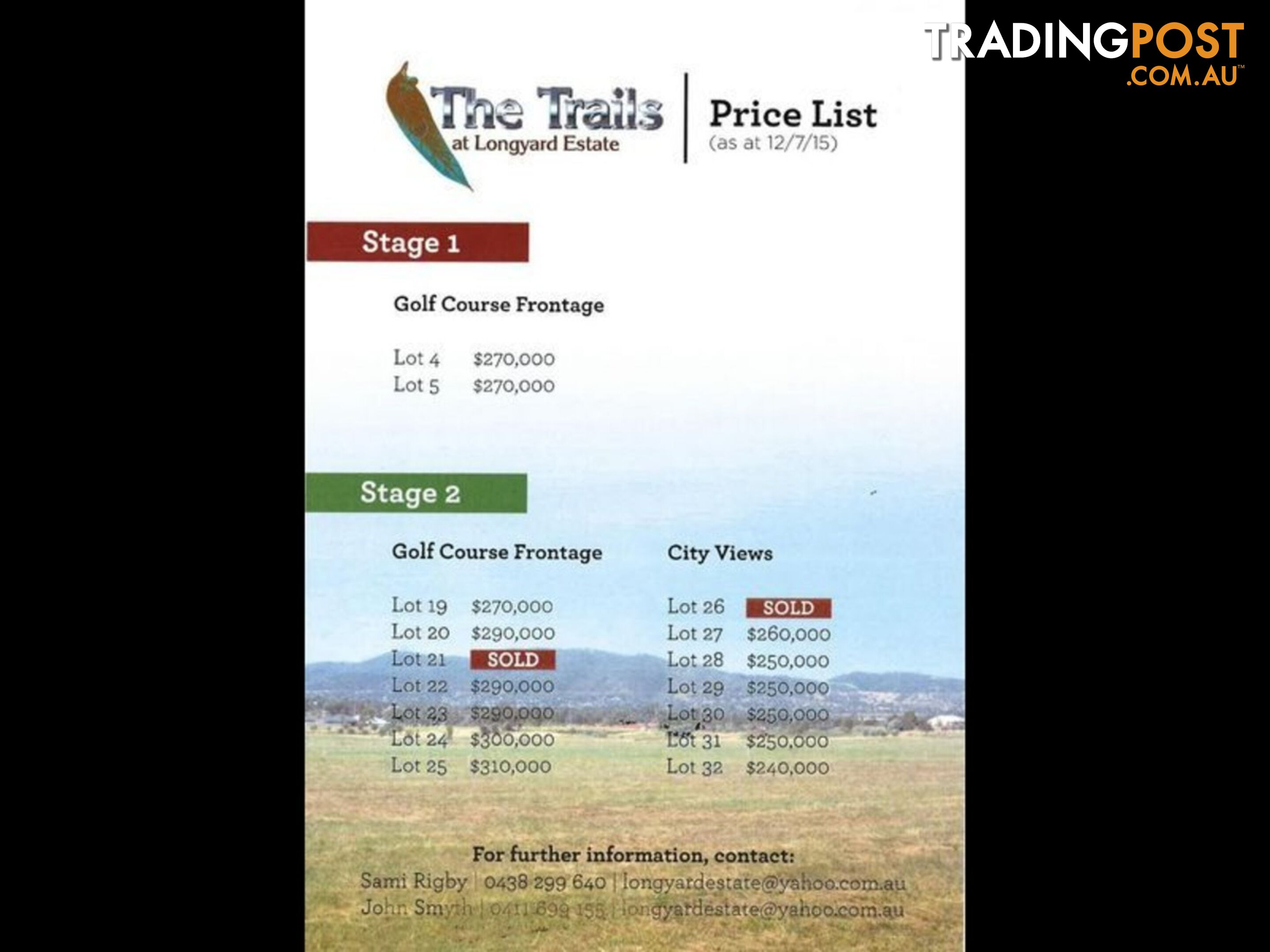 Lot 30/'The Trail Rodeo Drive TAMWORTH NSW 2340