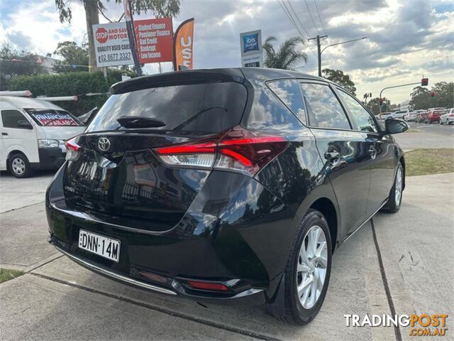 2017 TOYOTA COROLLA ASCENTSPORT ZRE182RMY17 5D HATCHBACK