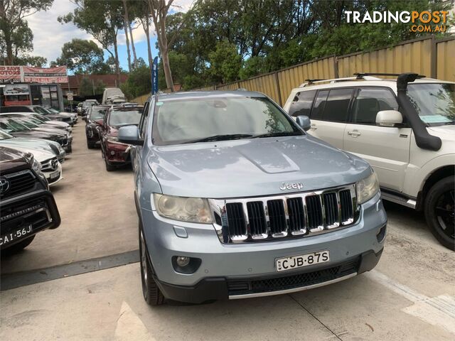 2012 JEEP GRANDCHEROKEE LIMITED(4X4) WK 4D WAGON