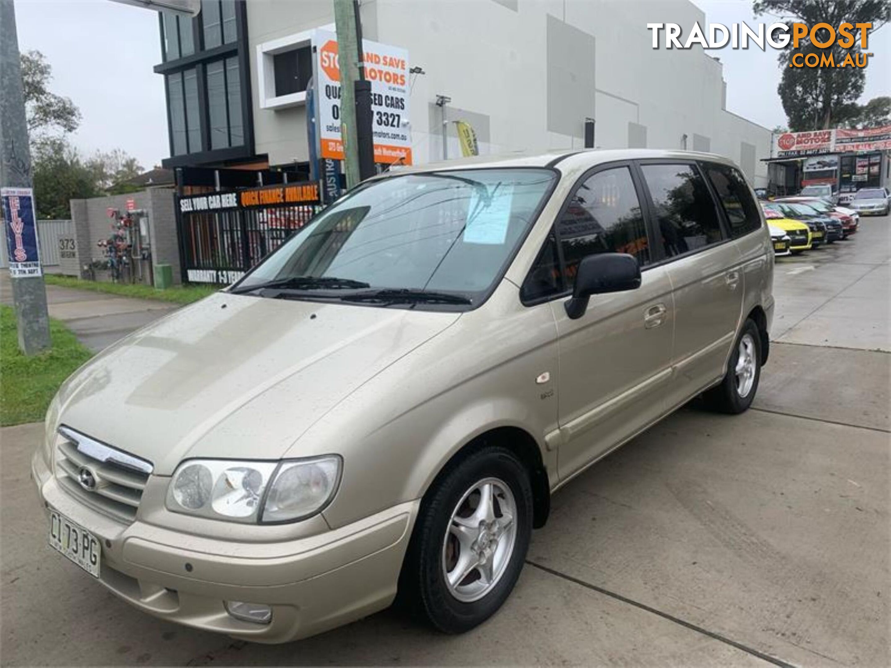 2005 HYUNDAI TRAJET V62 7  4D WAGON