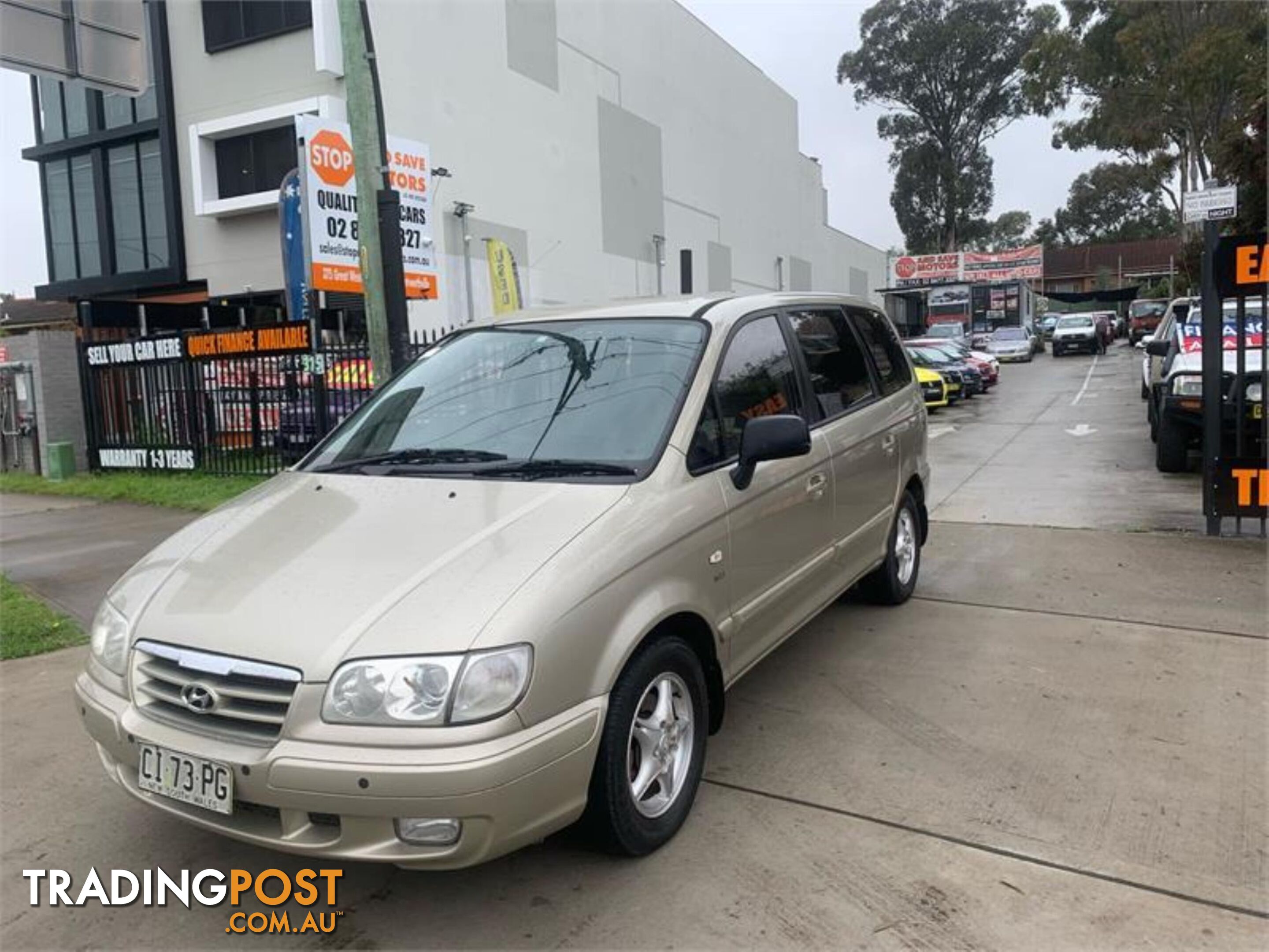 2005 HYUNDAI TRAJET V62 7  4D WAGON