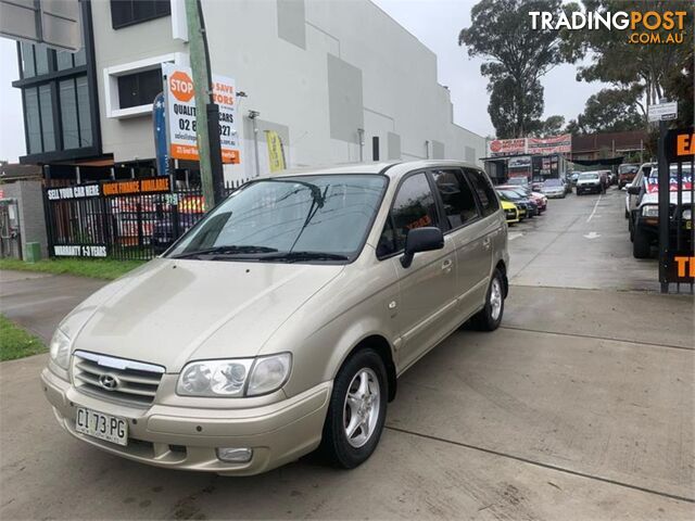 2005 HYUNDAI TRAJET V62 7  4D WAGON