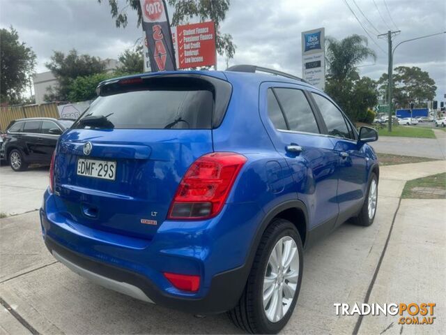 2017 HOLDEN TRAX LT TJMY17 4D WAGON