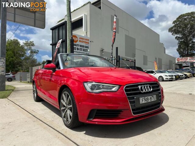 2016 AUDI A3 1 4TFSIATTRACTIONCOD 8VMY16 2D CABRIOLET