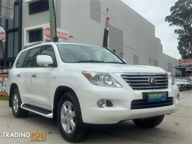 2008 LEXUS LX570 SPORTSLUXURY URJ201R 4D WAGON