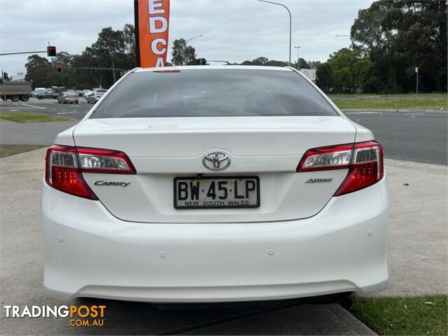 2013 TOYOTA CAMRY ALTISE ASV50R 4D SEDAN