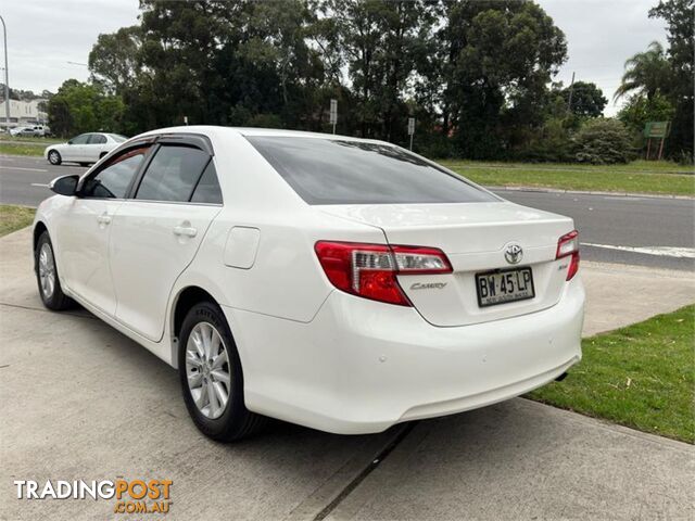 2013 TOYOTA CAMRY ALTISE ASV50R 4D SEDAN