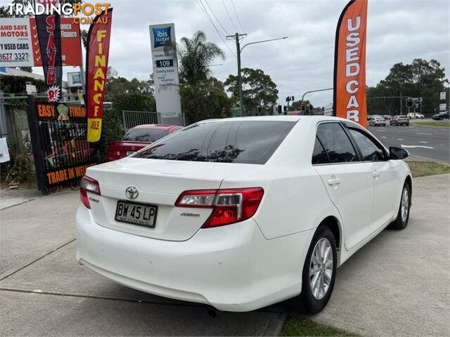 2013 TOYOTA CAMRY ALTISE ASV50R 4D SEDAN