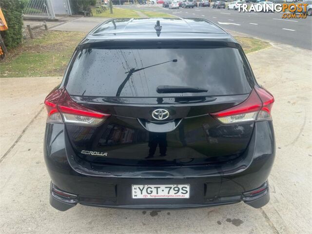 2017 TOYOTA COROLLA SX ZRE182RMY17 5D HATCHBACK