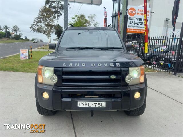 2007 LANDROVER DISCOVERY3 HSE MY06UPGRADE 4D WAGON