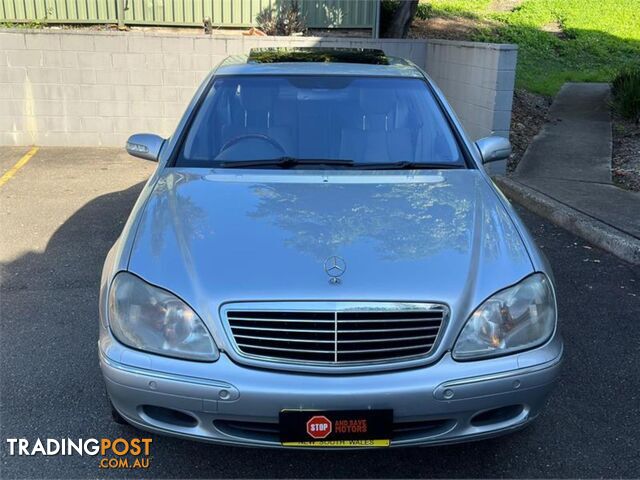 2001 MERCEDES-BENZ S500 L W220 4D SEDAN