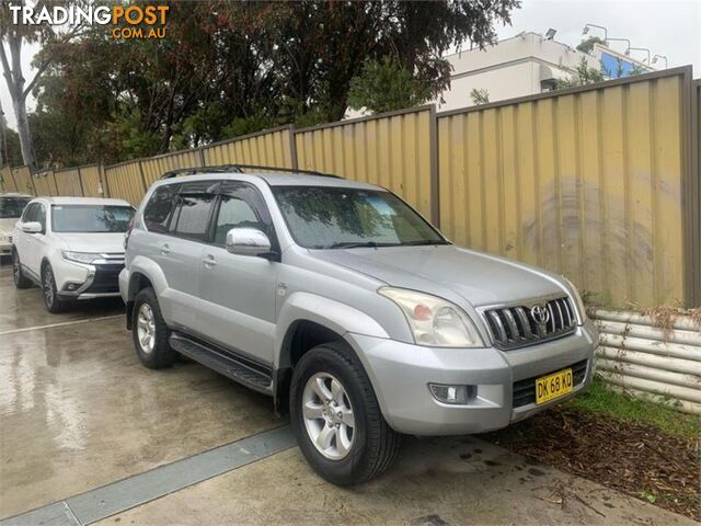 2007 TOYOTA LANDCRUISER PRADOGXL(4X4) KDJ120R07UPGRADE 4D WAGON