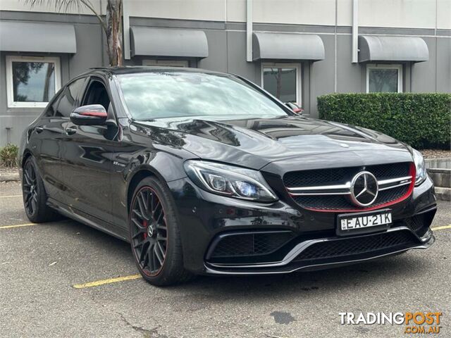 2015 MERCEDES-BENZ C63 AMGS 205 4D SEDAN