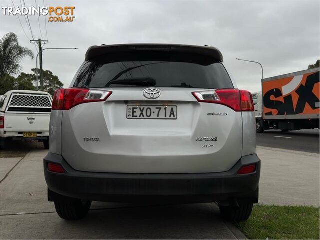 2013 TOYOTA RAV4 CRUISER(4X4) ASA44R 4D WAGON