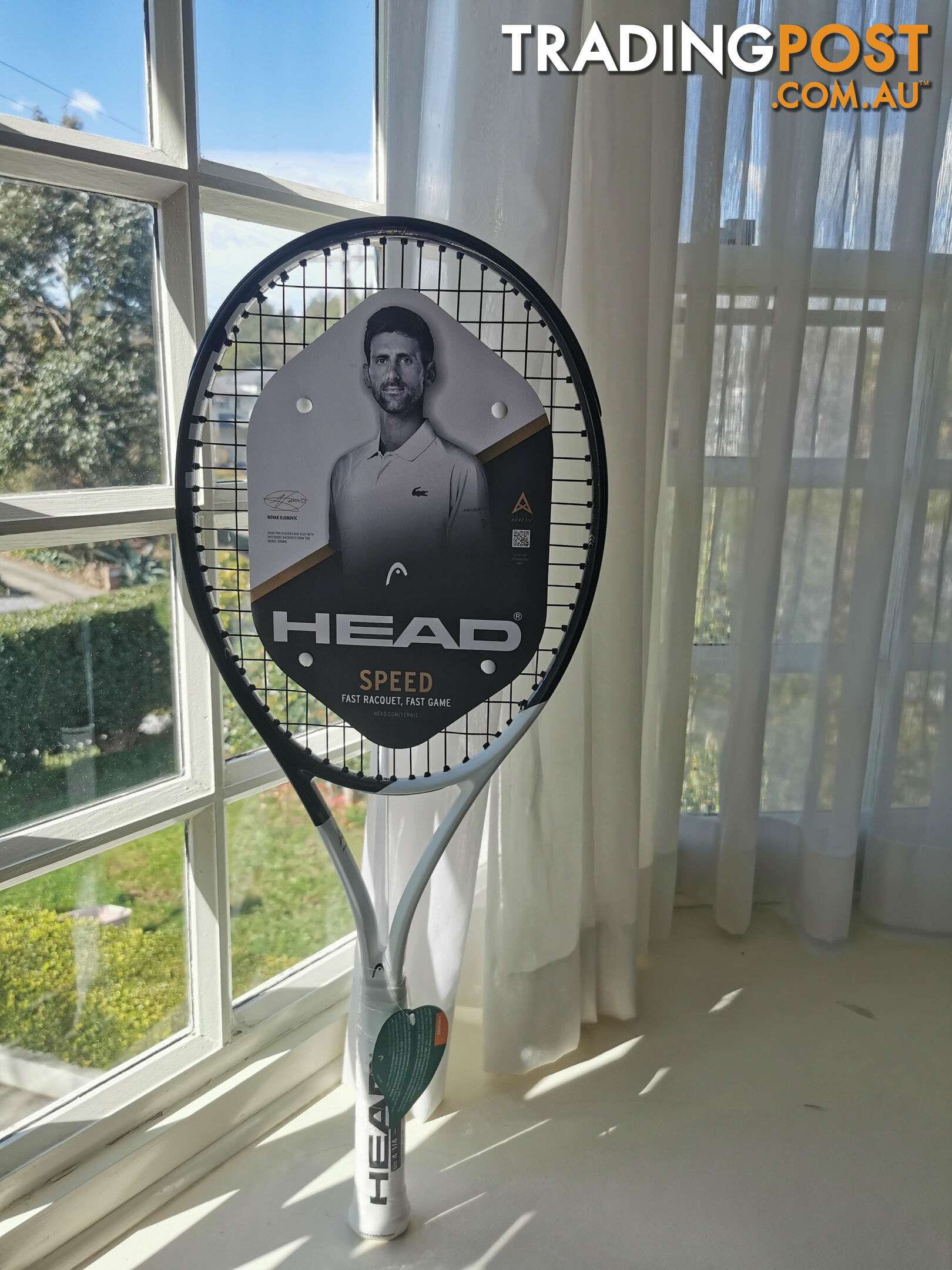 HEAD Speed MP 2022 Auxetic tennis racquet (Jannik Sinner/Novak Djokovic)