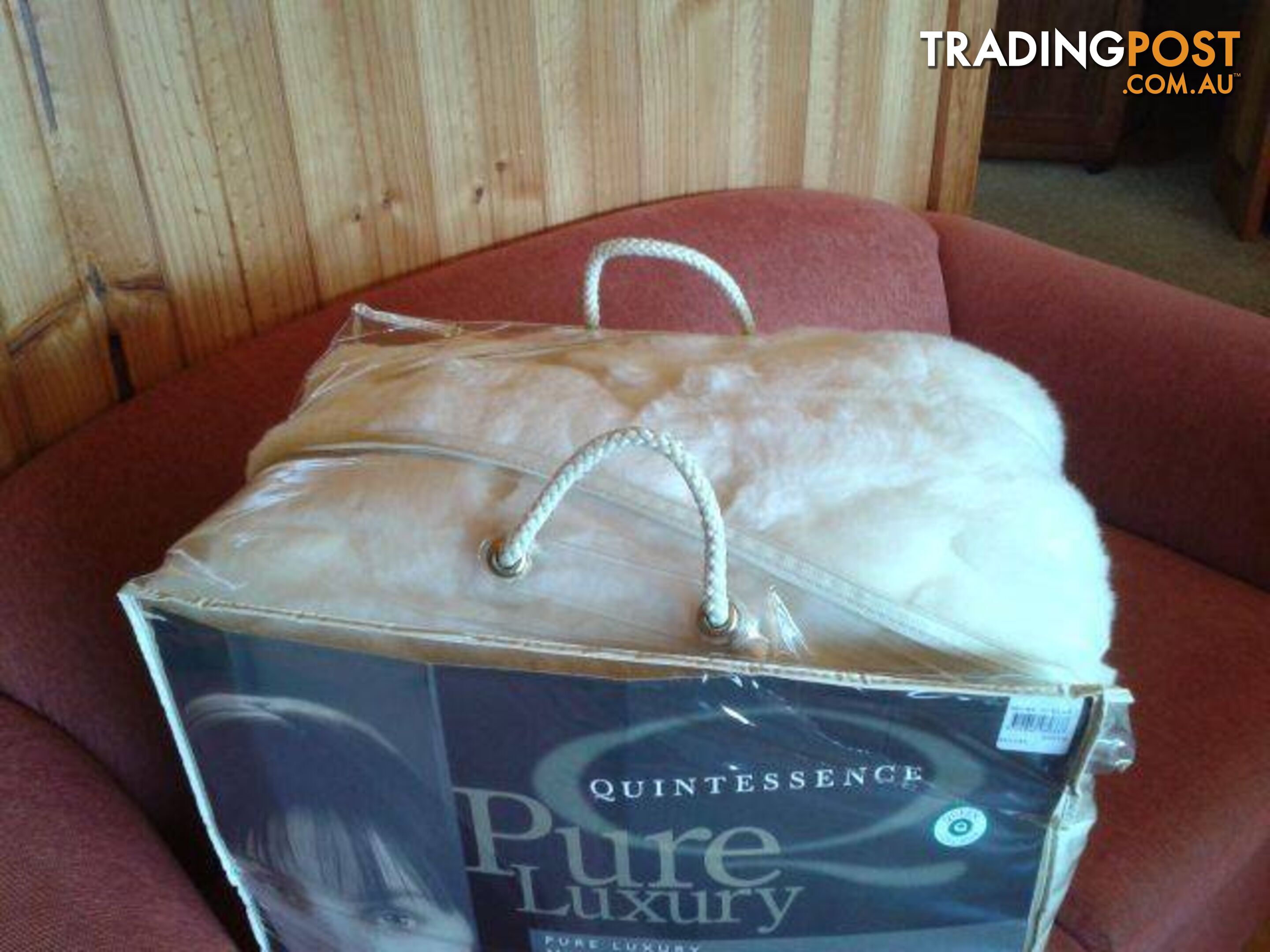.NEW QUINTESSENCE SINGLE SIZE Underblanket cashmere wool QUINTES