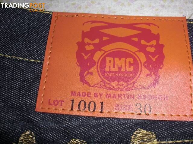 RMC MARTIN KSOHOH Red Monkey jeans size 30RRP $450 SELLING $249 - photo 4 of 6