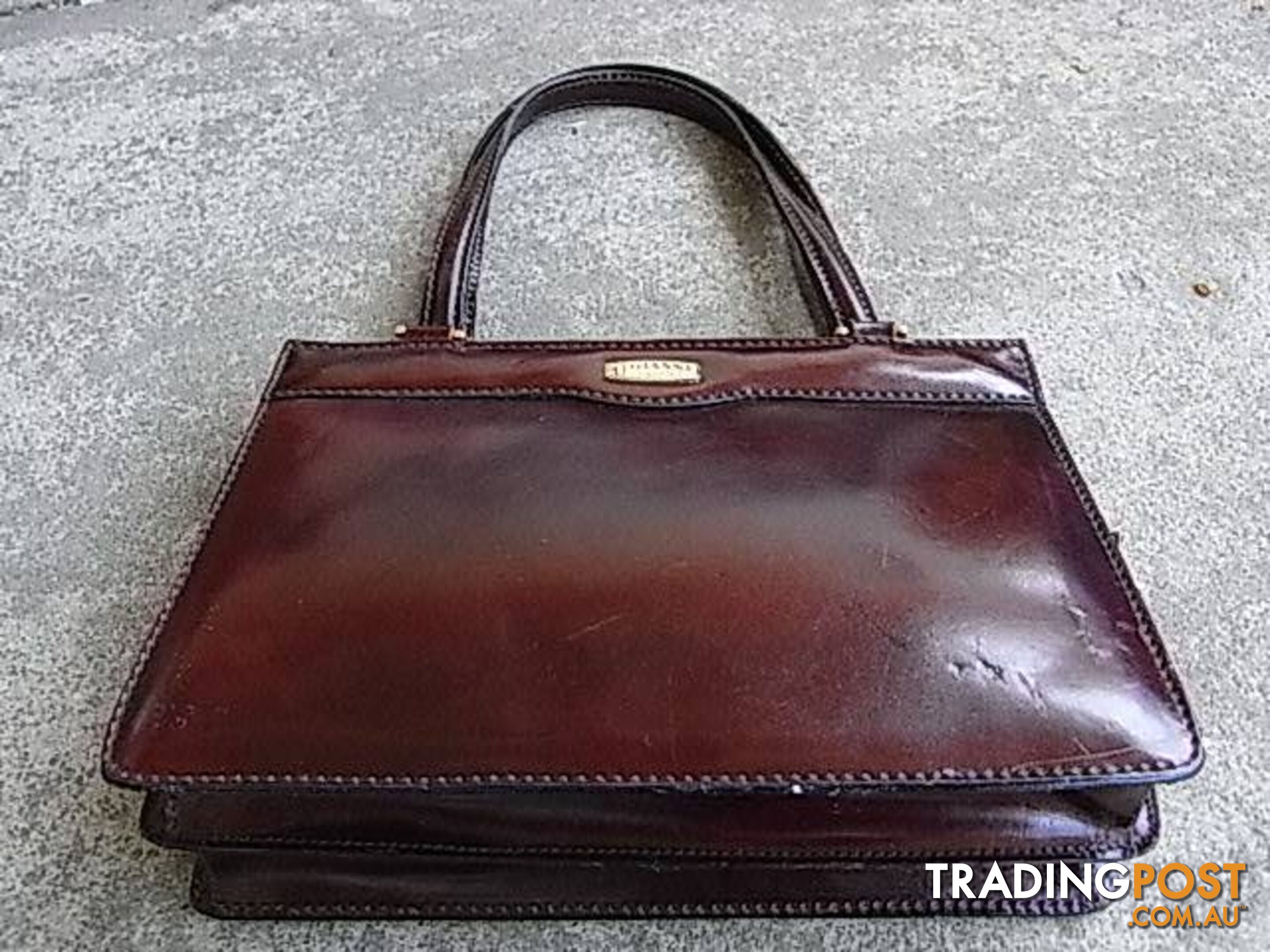 Gianni Firenze leather bag . MADE IN ITALY new never used