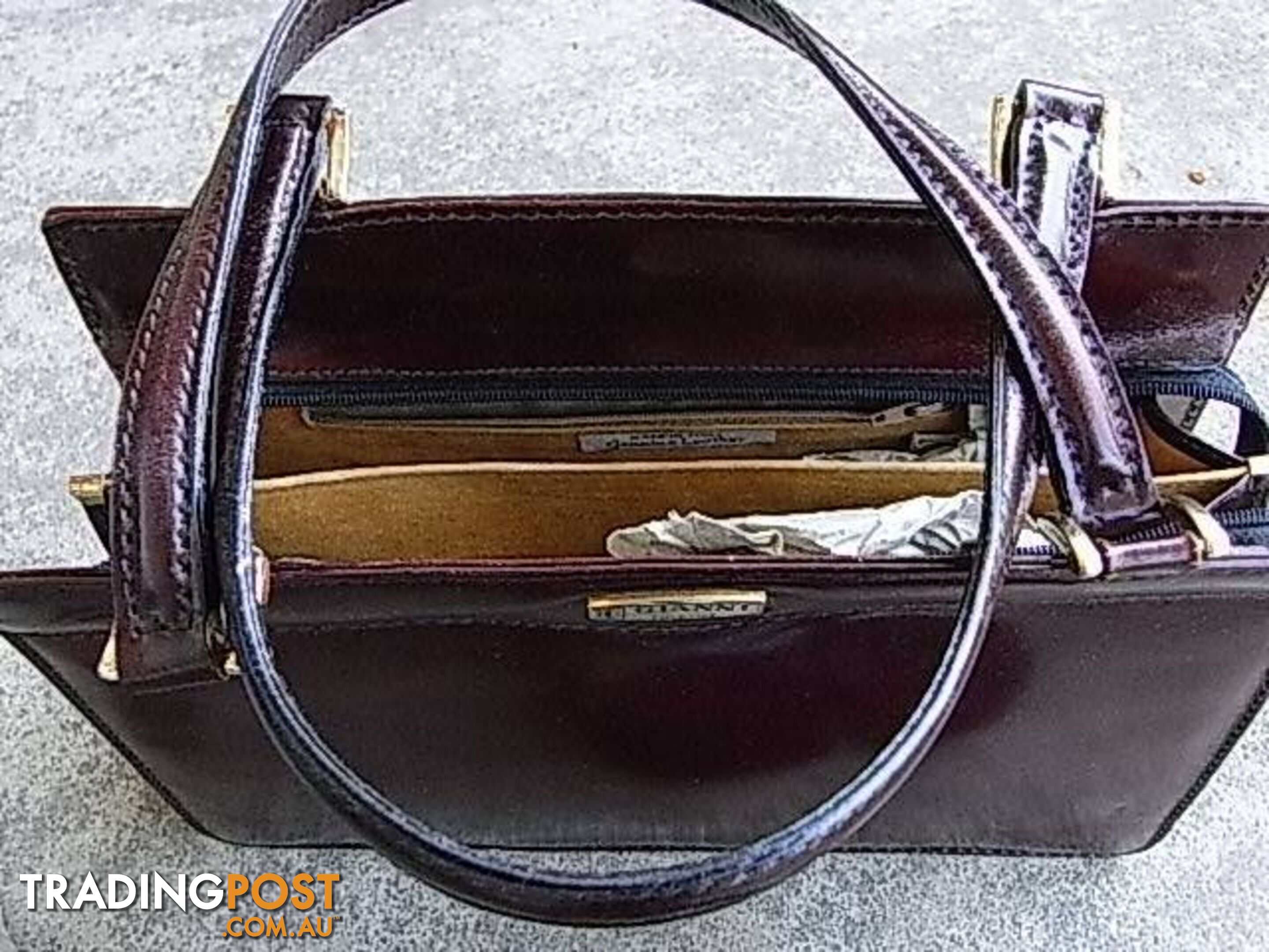 Gianni Firenze leather bag . MADE IN ITALY new never used