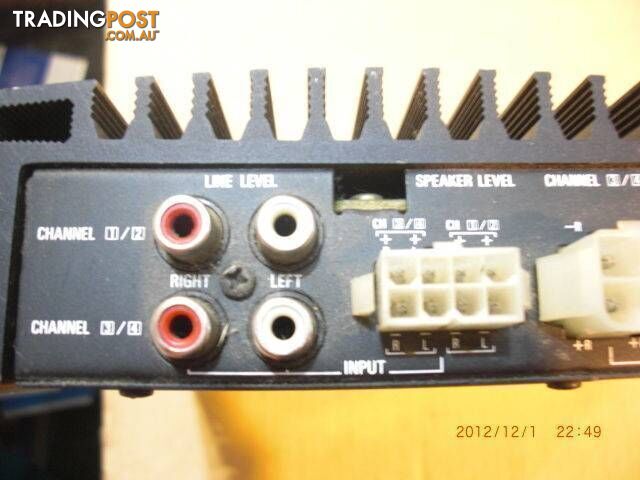 Alpine 3550 Amp Amplifier Bridgeable output PICKUP OR POSTAGE