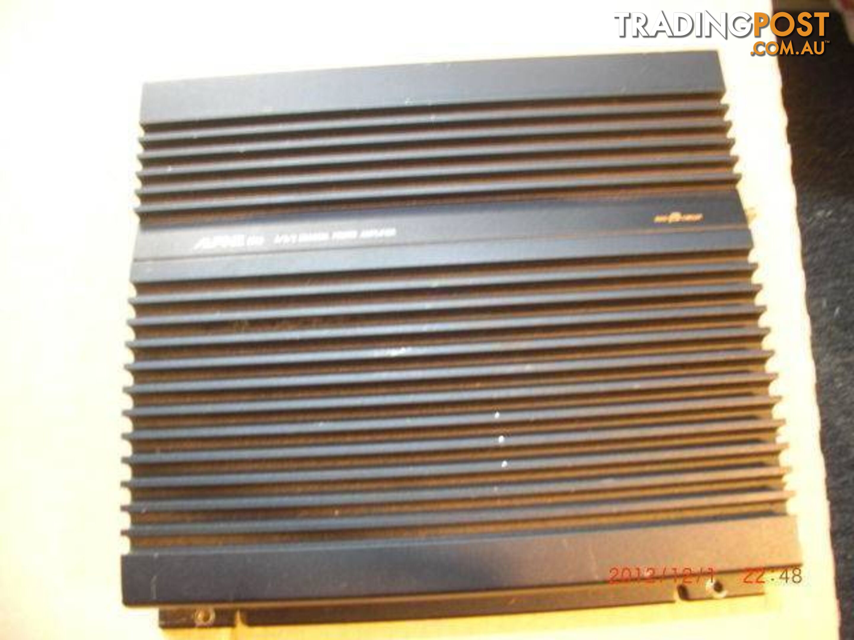 Alpine 3550 Amp Amplifier Bridgeable output PICKUP OR POSTAGE