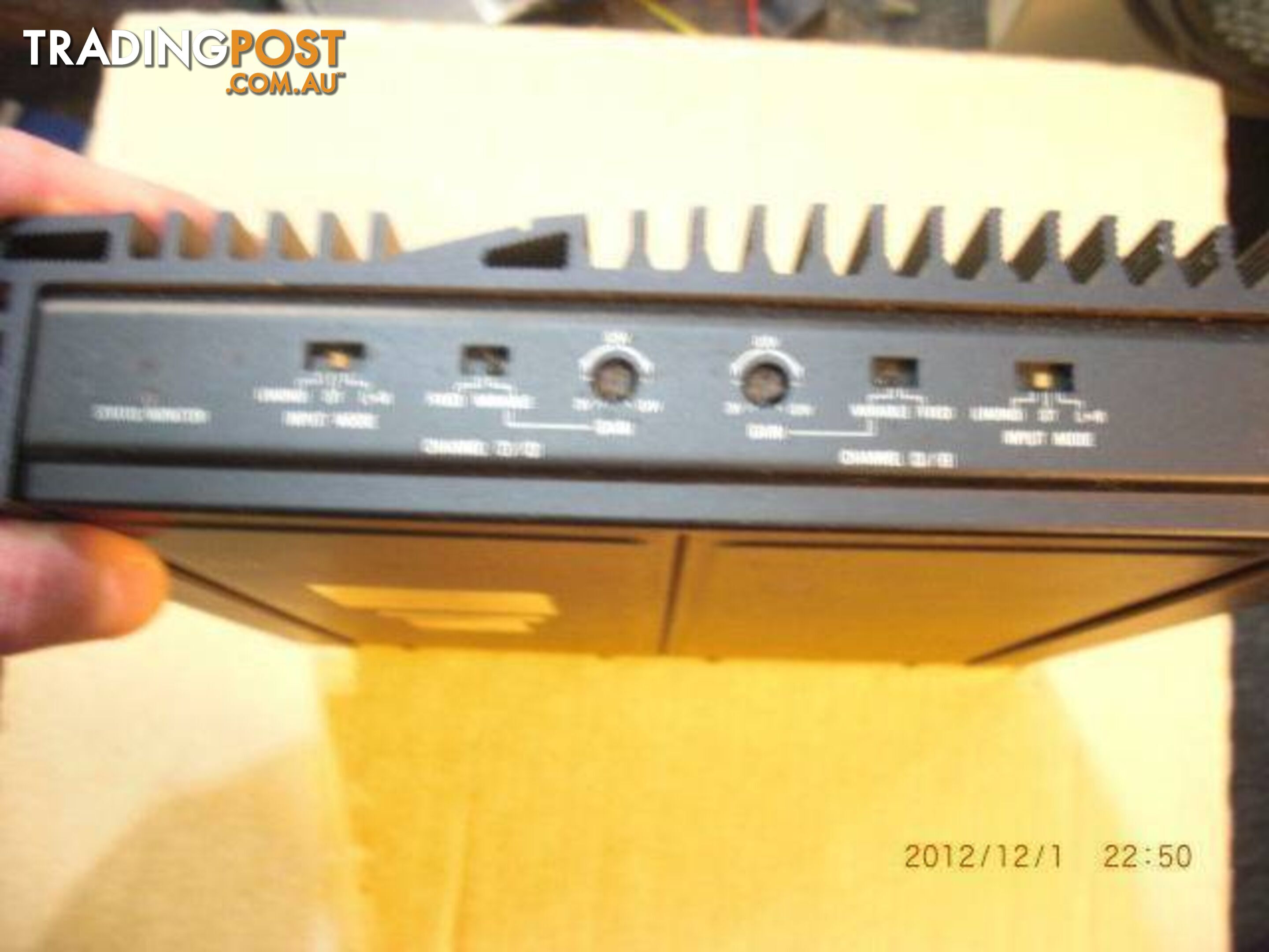 Alpine 3550 Amp Amplifier Bridgeable output PICKUP OR POSTAGE