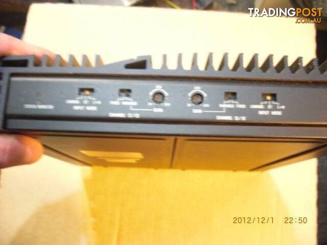 Alpine 3550 Amp Amplifier Bridgeable output PICKUP OR POSTAGE