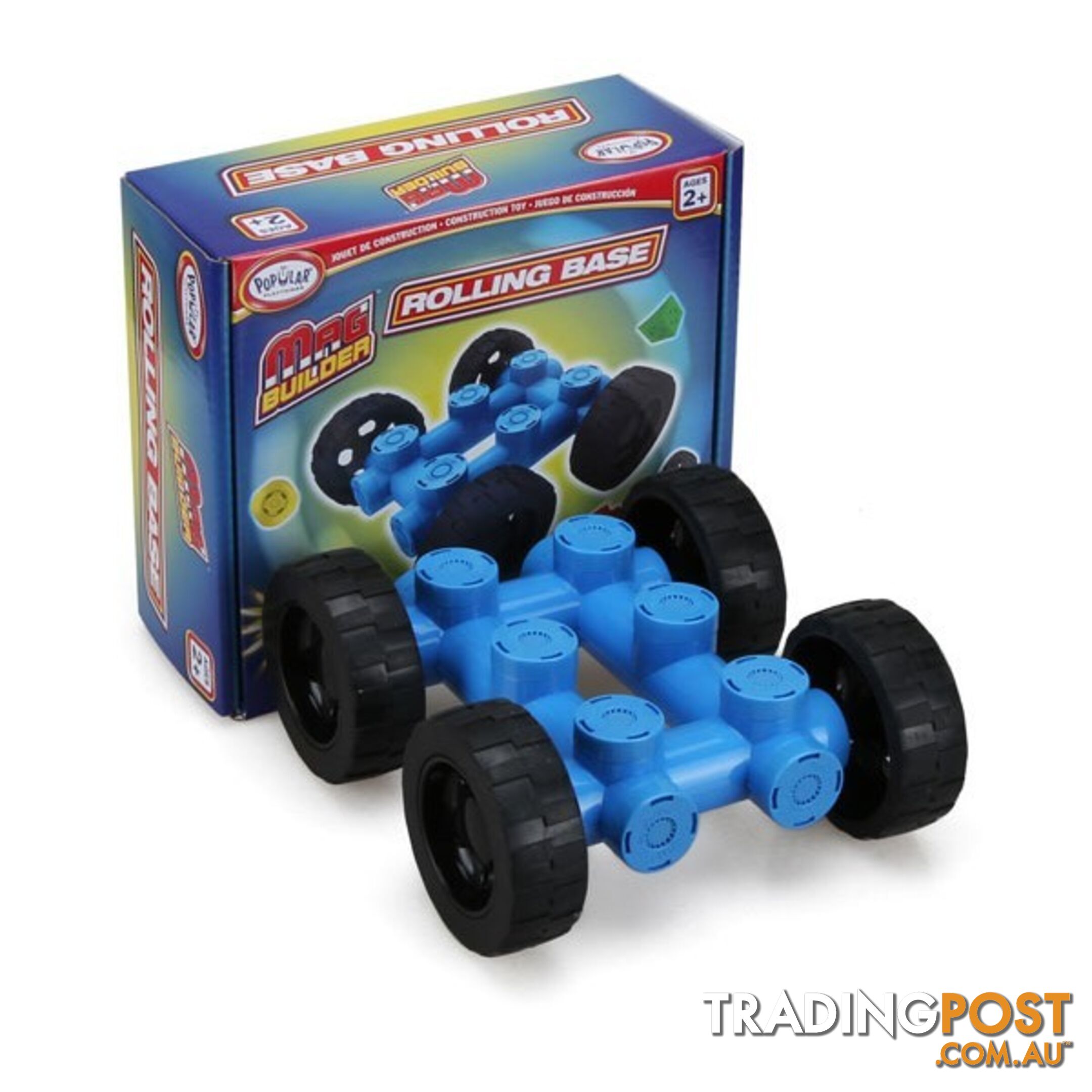 Magbuilder Rolling Base - Popular Playthings - 755828183045