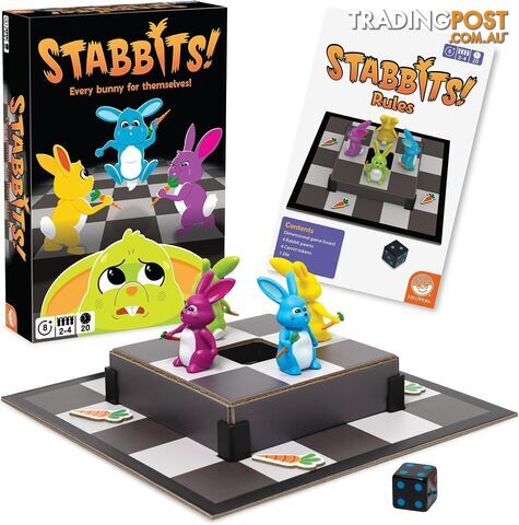 Stabbits! Strategy Board Game - Mindware