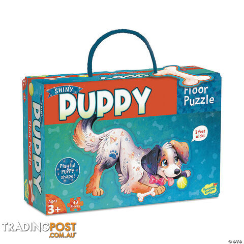 Floor Puzzle - Puppy Shiny - Peaceable Kingdom