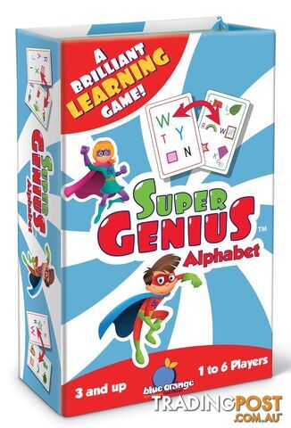 Super Genius - Alphabet - Blue Orange Games - 803979013091