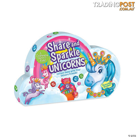 Share and Sparkle Unicorns Cooperative Game - Peaceable Kingdom