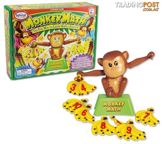 Monkey Math - Popular Playthings - 755828501016