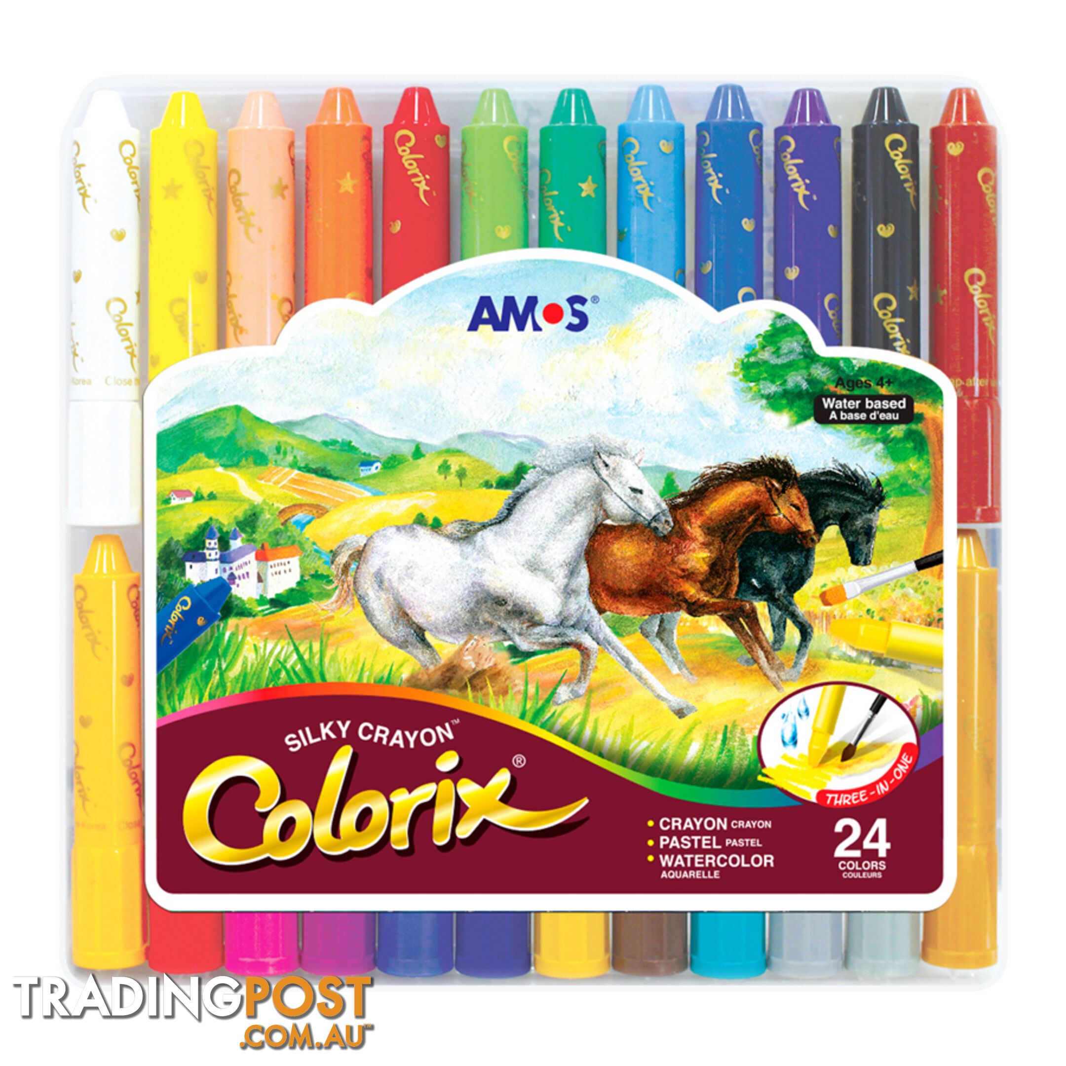 Colorix - 24 Pack in Plastic Case - Amos