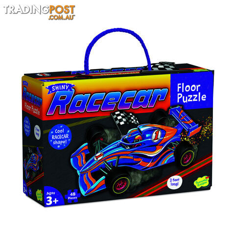Floor Puzzle - Race Car Shiny - Peaceable Kingdom