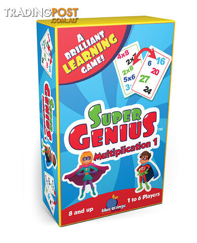 Super Genius - Multiplication - Blue Orange Games