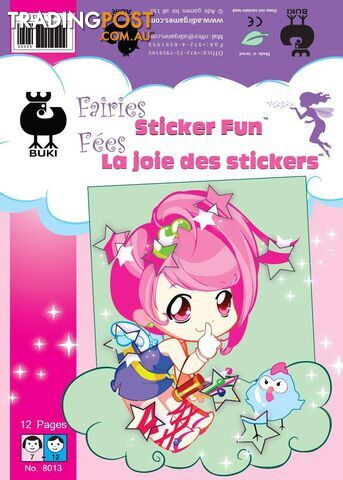 Buki Fairies - Sticker Fun - Buki Toys