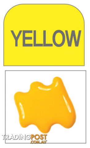 AMOS - Glass Deco Yellow 60ml - Amos