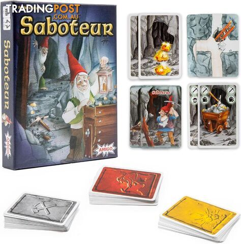 Saboteur Card Game - Amigo - 9.33911E+12