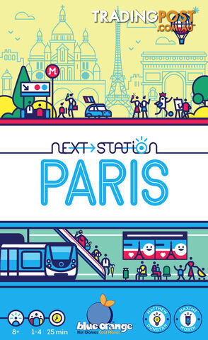Next Station | PARIS - Blue Orange Games