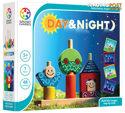 Day and Night  - Smart Logic Game - SMART Games - 5414301518723