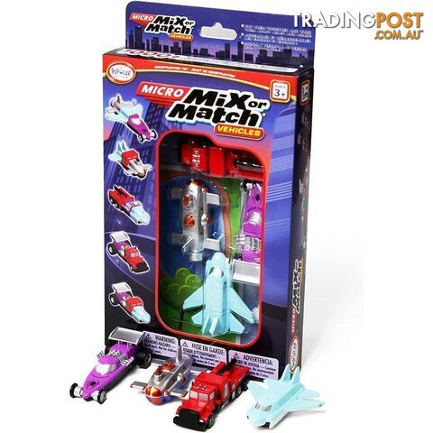Micro Mix or Match Vehicles | Set 3 - Popular Playthings